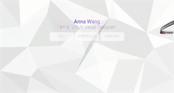 Desktop Screenshot of annawangdesign.com