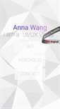 Mobile Screenshot of annawangdesign.com